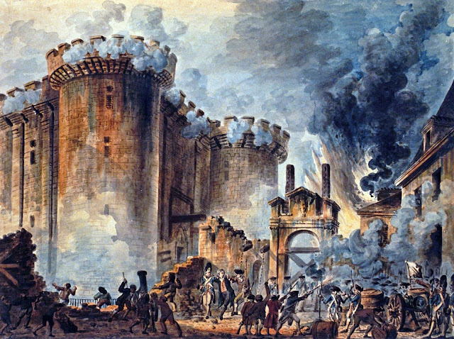 The Storming of the Bastille image from the Reasoned Perspecties.